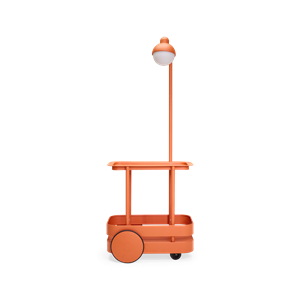 Fatboy Jolly Trolley Rullvagn Med Lampa Mandarin