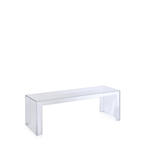 Kartell Invisible Sidobord H40 Kristall