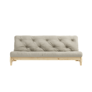 Karup Design Fresh Sofa M. Madrass 914 Linne/Klarlackad