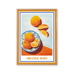 Peléton Orange Days 70x100 Affisch