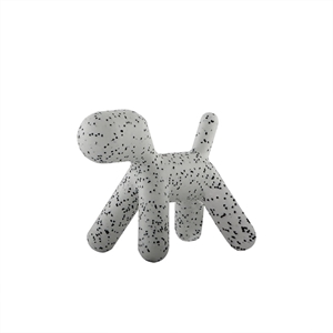 Magis Puppy Abstractdog Pall Medium Dalmatin Vit