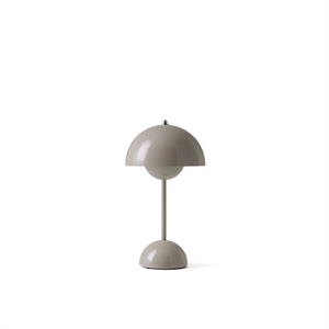 &Tradition Flowerpot VP9 Bordslampa Bärbar Grå Beige