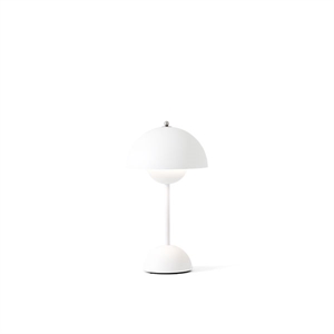 &Tradition Flowerpot VP9 Bordslampa Bärbar Matt Vit