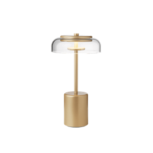 Nuura Blossi Portable Lamp Mini Nordic Gold/ Transparent