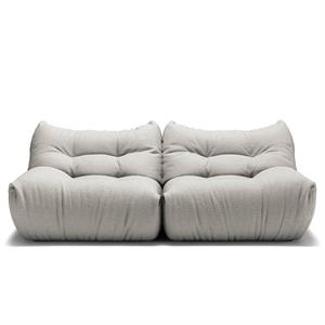 Decotique MONO 2-sits Soffa Ångvit