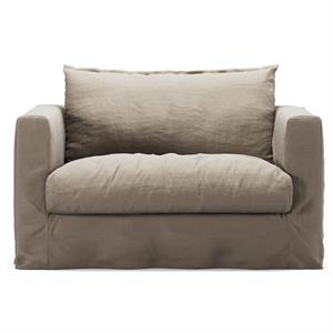 Decotique Le Grand Air Nou Fåtölj med Kärlekssits Savage Linen