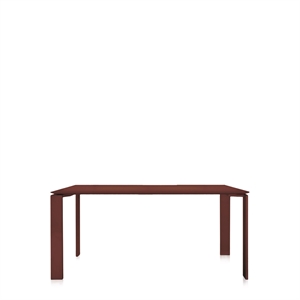 Kartell FOUR Fenix ​​​​Soft-Touch Matbord 158x79 Burgundy