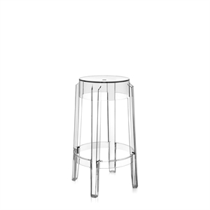 Kartell Charles Ghost Barpall H65 Kristall