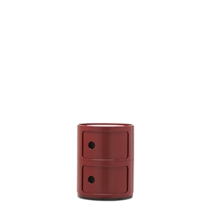 Kartell COMPONIBILI CLASSIC 2-skåp Burgundy