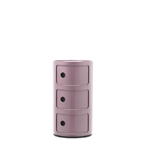 Kartell COMPONIBILI CLASSIC 3 Skåp Mauve
