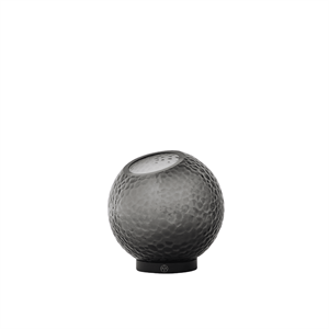 AYTM GLOBE BUBBLES Vas Ø17 Svart