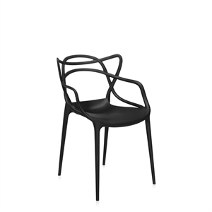Kartell MASTERS Trädgårdsstol 4-delad Svart