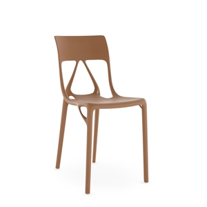 Kartell AI LITE Matstol Brun