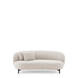 Kartell LUNAM CURLY Soffa Vit