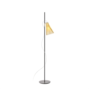 Kartell K-LUX Golvlampa Strågul/ Svart