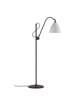 Bestlite BL3M Golvlampa Svart Mässing & Vit