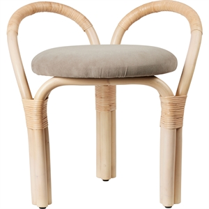Gubi Bistra Pall Naturlackerad Rotting/Fustagno Limonta 002