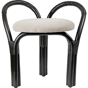 Gubi Bistra Pall Ebenholtslackerad rotting/Fustagno Limonta 001