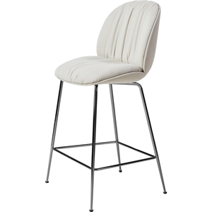 Gubi Beetle Soft Barstol H67 Svart Krom/Reales 001