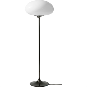 Gubi Stemlite Golvlampa H110 Svart Krom/Opal