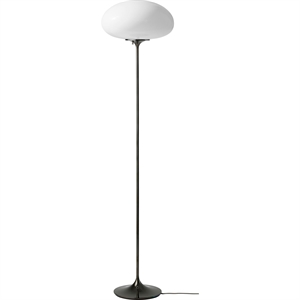 Gubi Stemlite Golvlampa H150 Svart Krom/Opal