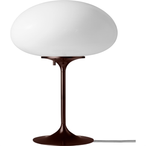 Gubi Stemlite Bordslampa H42 Svart Röd/Opal