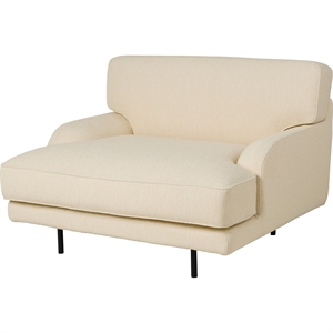 Gubi Flaneur Fåtölj Svart/ Bouclé 001