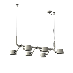 Tonone Bolt Taklampa 6-pack Askgrå