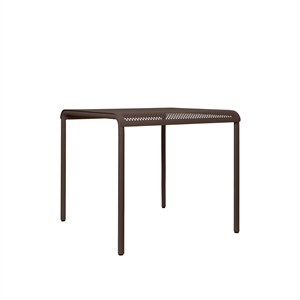 Ferm Living Dapple Utebord 80x80 Mörk Choklad