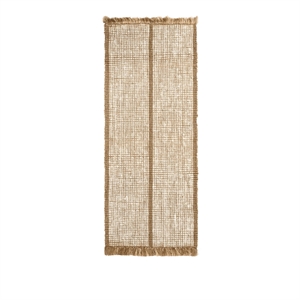 Ferm Living Athens Stripes Matta 80x200 Natur/ Naturvit