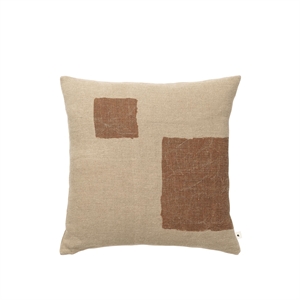 Ferm Living Oleo Cushion 50x50 Natural/Socker Kelp