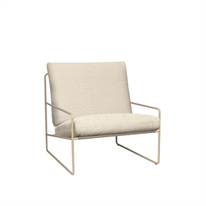 Ferm Living Desert 1-sits Soffa Bouclé/Cashmere/ Naturvit