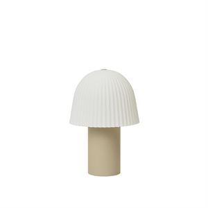 Ferm Living Frill Portable Lamp Cashmere/ Vit