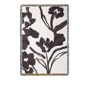Ferm Living Cilla Matta Naturvit/Mörk Druva