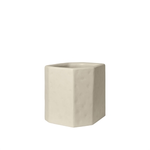 Ferm Living Staffa Planter H36 Elfenben