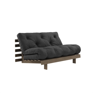 Karup Roots Bäddsoffa 140x200 Carob Brun/734 Mörkgrå