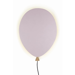 Globen Lighting Ballong Vägglampa Rosa