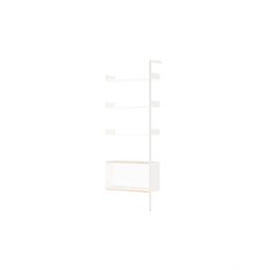&Tradition Rombe Bay IF6 Skåp Extra Hylla Lackad Ek/Alabaster