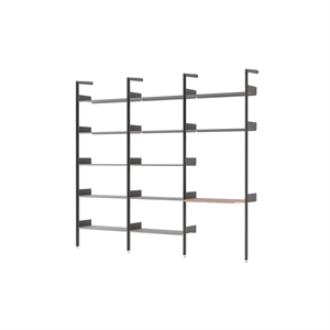&Tradition Rhomb IF1 &IF4 & IF5 Hyllkonfiguration G Lackad Valnöt/antracit