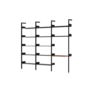 &Tradition Rhomb IF1 &IF4 & IF5 Hyllkonfiguration G Lackad Valnöt/antracit