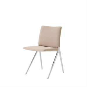 &Tradition Kape IF7 Matstol Polerad Aluminium/ Grain 61252