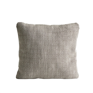 Forest Diamond Pillow Beige