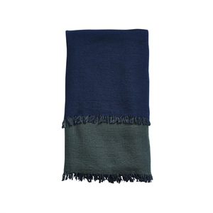 Woud Double Rug Blå och Grön