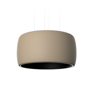 Intra Lighting Black Hole Taklampa med Ljudsystem Ø84 Creme Beige