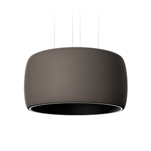 Intra Lighting Black Hole Taklampa med Ljudsystem Ø84 Rökfärgad