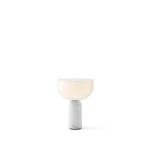 New Works Kizu Bordslampa Portabel Vit Marmor