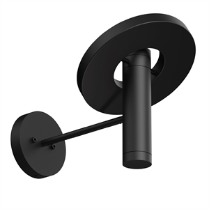 Tonone Pärlor Vägglampa 35 Uppåtriktad Fastkopplad Rökig Svart