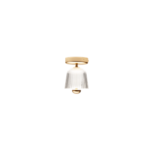 Nuura Asteea Taklampa Satin/Mässing Transparent