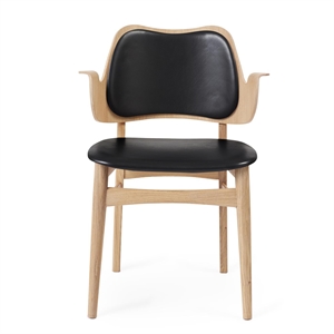 Warm Nordic Gesture Matbordsstol med Sits och Ryggklädsel Ek/Prescott 207