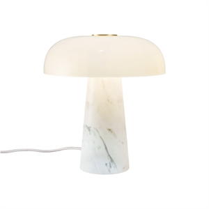 Design For The People Glansig Bordslampa Mini Vit